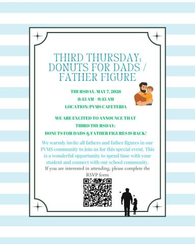 Third Thursday: Donuts for Dads & Father Figures